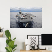 USS Theodore Roosevelt (CVN 71) Poster (Heimbüro)