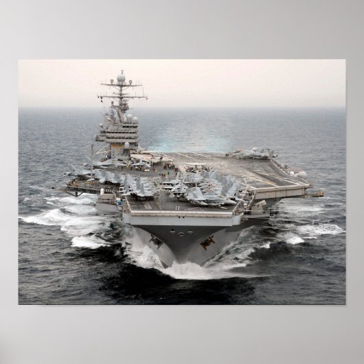 USS Theodore Roosevelt (CVN 71) Poster (Vorne)