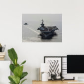 USS Theodore Roosevelt (CVN 71) Poster (Heimbüro)