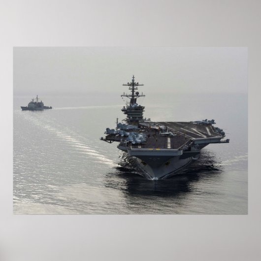 USS Theodore Roosevelt (CVN 71) Poster (Vorne)