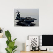 USS Theodore Roosevelt (CVN 71) Poster (Heimbüro)