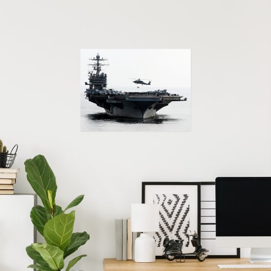 USS Theodore Roosevelt (CVN 71) Poster (Heimbüro)