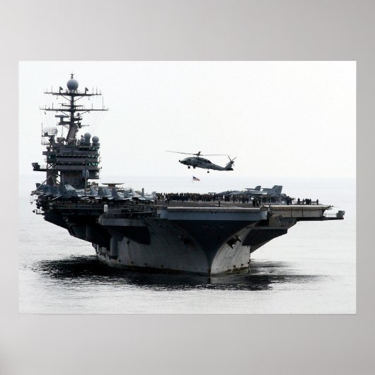 USS Theodore Roosevelt (CVN 71) Poster (Vorne)