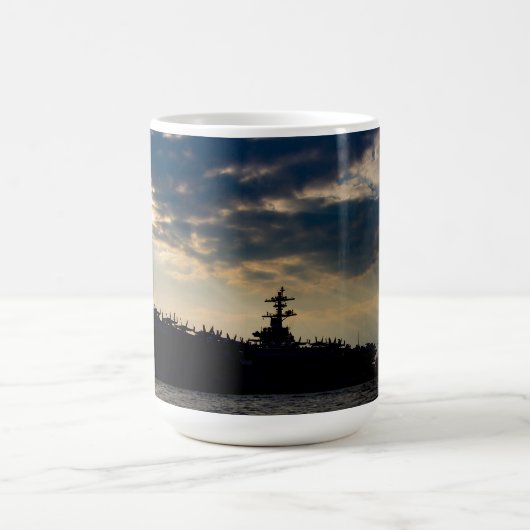 USS Theodore Roosevelt Kaffeetasse (Mittel)