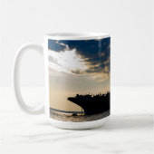 USS Theodore Roosevelt Kaffeetasse (Links)