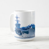 USS Theodore Roosevelt Kaffeetasse (Vorderseite Links)