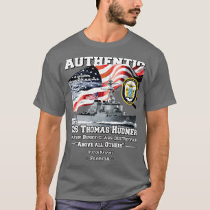 USS Thomas Hudner DDG116 Zerstörer T-Shirt