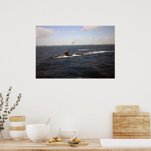 USS Toledo (SSN 769) Poster (Küche)