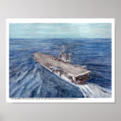 USS TRUMAN Art Print Poster (Vorne)