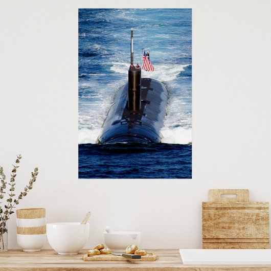 USS Tucson Poster (Küche)