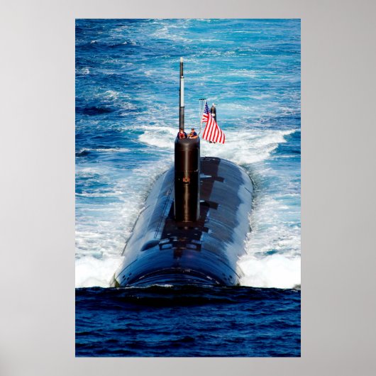 USS Tuscon (SSN 770) Poster (Vorne)