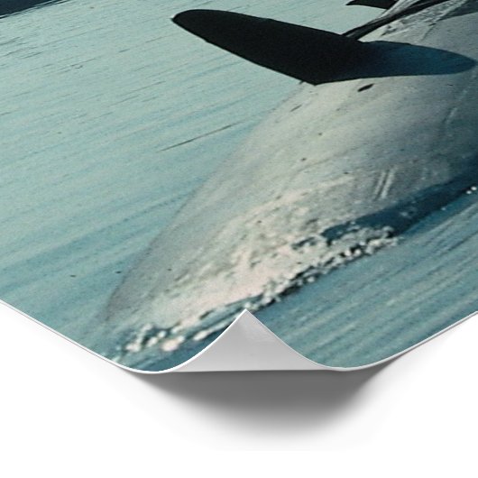 USS Ulysses Grant" U-Boot-Rakete Poster (Ecke)