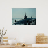 USS Ulysses Grant" U-Boot-Rakete Poster (Küche)