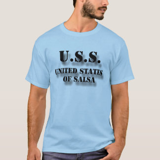 USS Vereinigte Staaten der Salsa T-Shirt