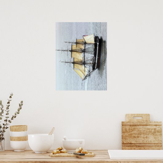 USS Verfassung Poster (Küche)