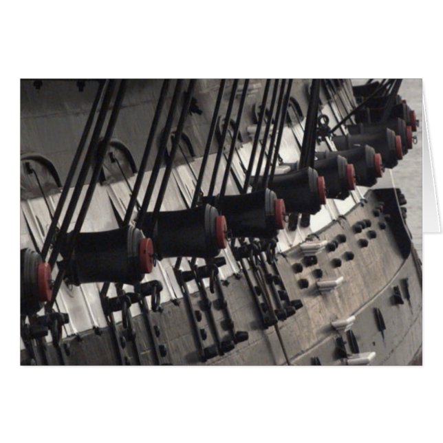 USS Verfassungs-Starboard Cannons (Vorderseite (Horizontal))