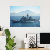 USS Vicksburg (CG 69) Poster (Heimbüro)