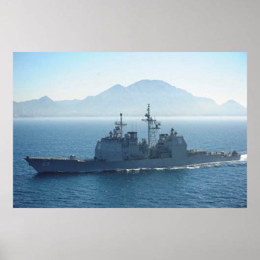USS Vicksburg (CG 69) Poster (Vorne)