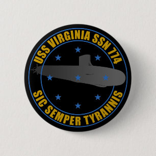 USS Virginia Button
