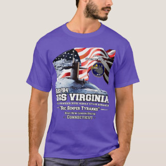 USS Virginia SSN774 U-Boot-Veteranen T-Shirt