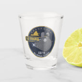 USS Virginia (SSN-774) Schnapsglas (Vorderseite)