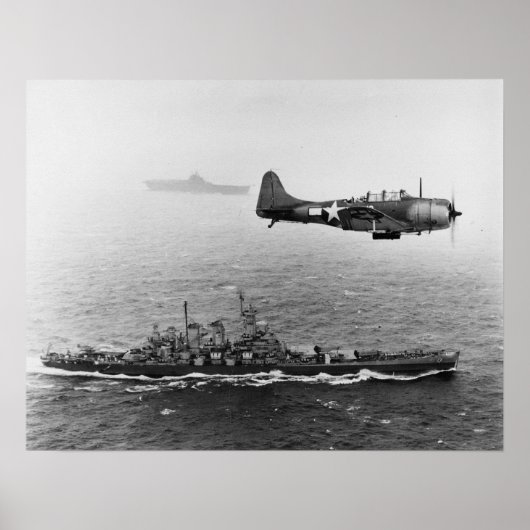 USS Washington Poster (Vorne)