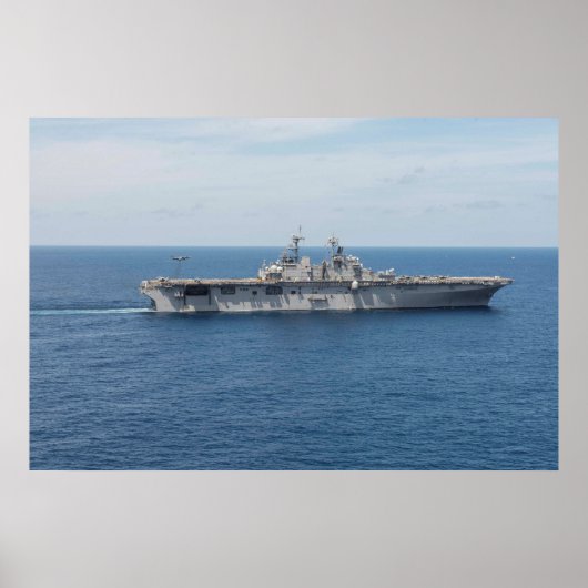 USS Wasp (LHD 1) Poster (Vorne)
