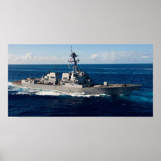 USS Wayne E. Meyer (DDG 108) Poster (Vorne)