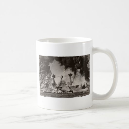USS West Virginia im Hafen von Pearl Kaffeetasse (Rechts)