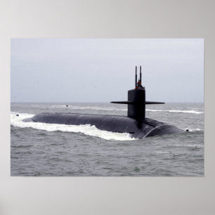USS West Virginia (SSBN 736) Poster