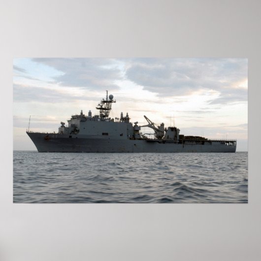 USS Whidbey Island (LSD 41) Poster (Vorne)