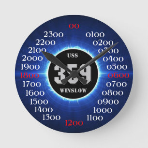 USS WINSLOW (DD-359) RUNDE WANDUHR