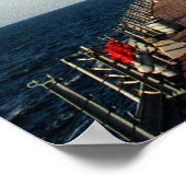 USS Wisconsin (BB-64) Poster (Ecke)