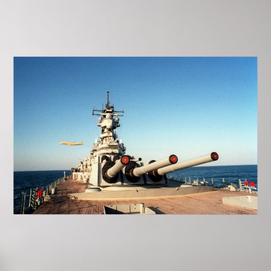 USS Wisconsin (BB-64) Poster (Vorne)