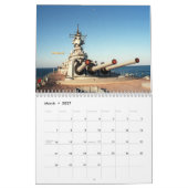 USS Wisconsin Calendar Kalender (Mär 2027)