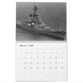 USS Wisconsin Calendar Kalender (Feb 2026)
