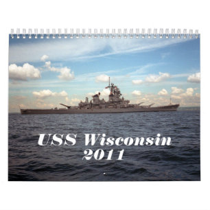 USS Wisconsin Calendar Kalender