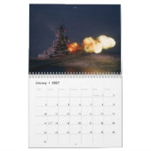 USS Wisconsin Calendar Kalender (Jan 2027)