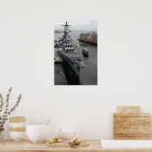 USS Wisconsin Poster (Küche)