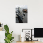 USS Wisconsin Poster (Heimbüro)