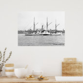 USS Wolverine Poster (Küche)