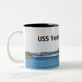 USS Yorktown Coffee Tasse (Links)