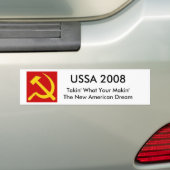 USSA 2008 AUTOAUFKLEBER (Auf Auto)