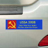 USSA 2008 - Besonders angefertigt Autoaufkleber (Auf Auto)
