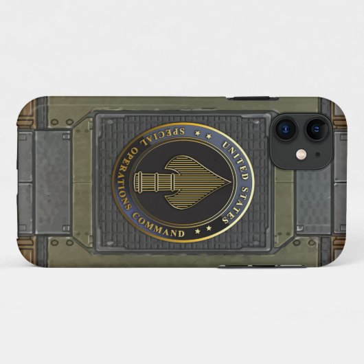 USSOCOM Emblem Case-Mate iPhone Hülle (Rückseite (Horizontal))