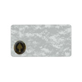 USSOCOM-Symbol Adressaufkleber (Vorne)
