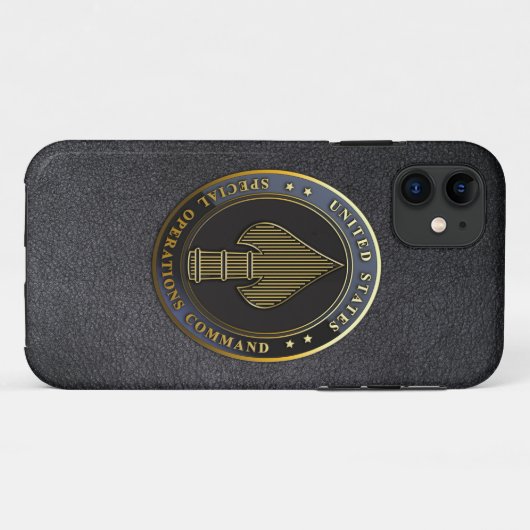 USSOCOM-Symbol Case-Mate iPhone Hülle (Rückseite (Horizontal))