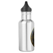 USSOCOM-Symbol Edelstahlflasche (Links)