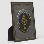 USSOCOM-Symbol Fotoplatte (Seite)