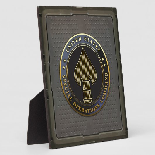 USSOCOM-Symbol Fotoplatte (Seite)